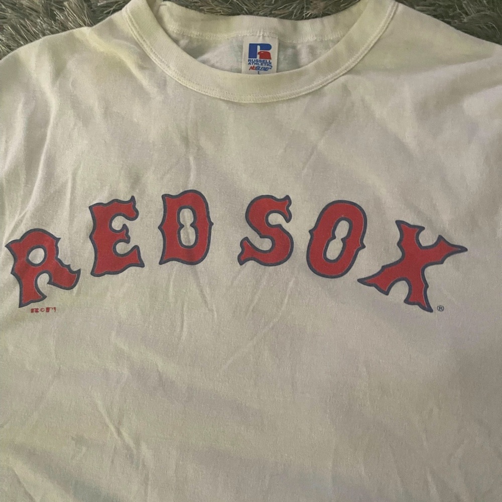 Boston Red Sox Russell Athletic Tee Shirt white in Large